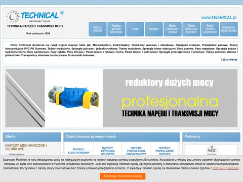 Technical.pl - reduktory walcowe