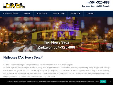 Cab-taxinowysacz.pl