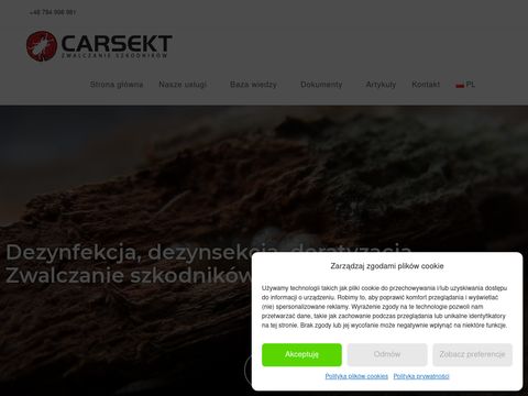 Carsekt.pl deratyzacja