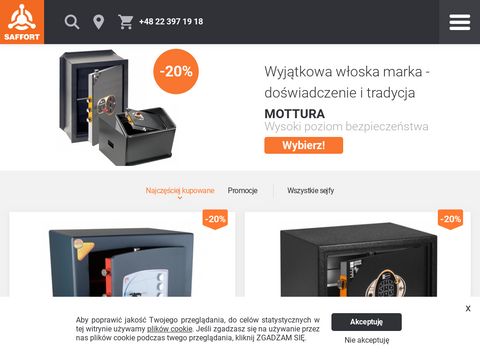 Saffort.pl internetowy sklep z sejfami