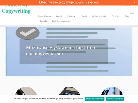 Skutecznycopywriting.pl - teksty specjalistyczne