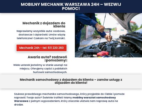 Mobilnymechanik.waw.pl naprawa aut
