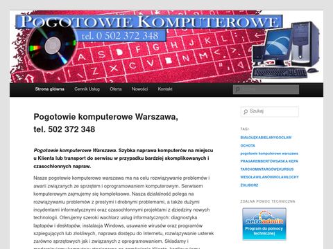 Naprawakomputerapc.pl informatyk Warszawa