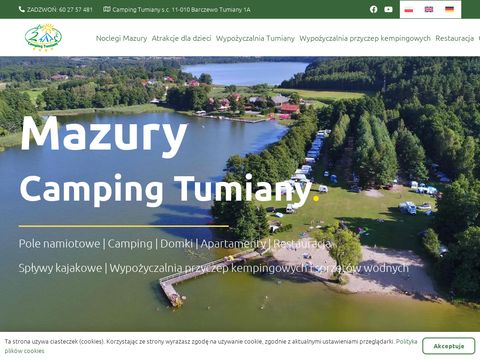 Camping-Tumiany.pl - pole namiotowe