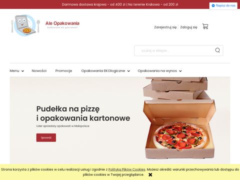 Aleopakowania.pl jednorazowe i wielokrotnego użytku