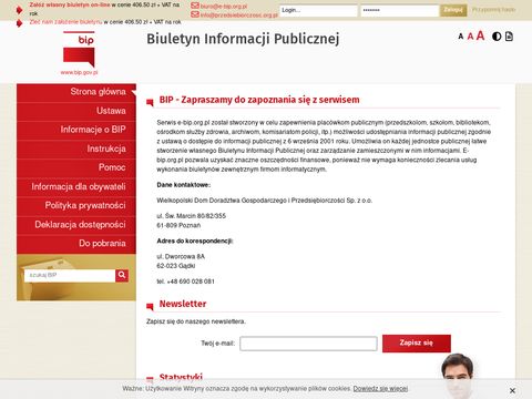 Biuletyn Informacji Publicznej e-bip.org.pl