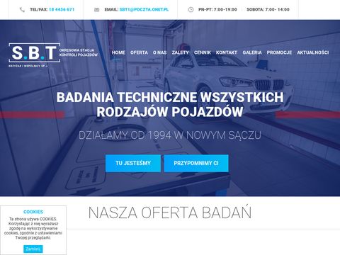Sbt-nowysacz.pl diagnostyka samochodowa