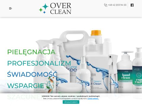 Over-clean.pl kosmetyki dla osób starszych