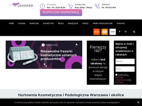 Ileopard.pl hurtownia kosmetyczna Warszawa