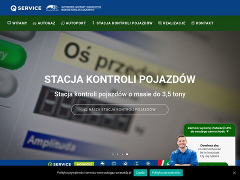 Autogaz-swarzedz.pl montaż instalacji Poznań