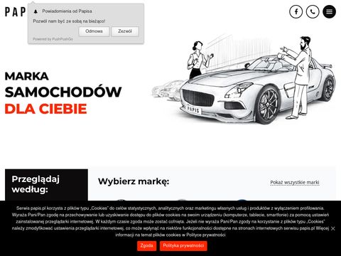Papis.pl sprzedaż samochodów osobowych