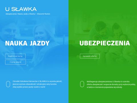 Uslawka.pl nauka jazdy