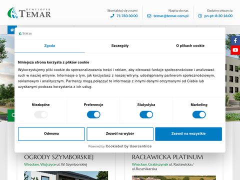 Temar.com.pl nowe mieszkania we Wrocławiu