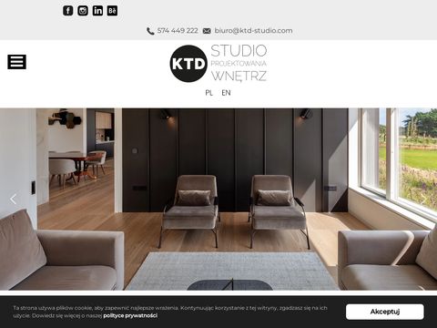 KTD Studio - projektant nowoczesnych wnętrz