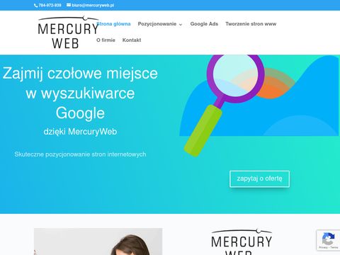 Mercurywebsc.pl - pozycjonowanie strony