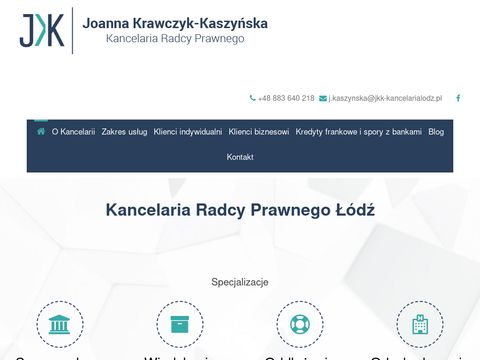 Jkk-kancelarialodz.pl J. Krawczyk-Kaszyńska