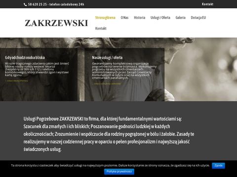 Zakrzewski-pogrzeby.pl usługi Gdynia