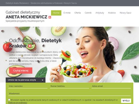 Anetamickiewicz.pl dietetyk Kraków