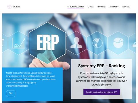 Top10erp.pl - ranking systemów ERP