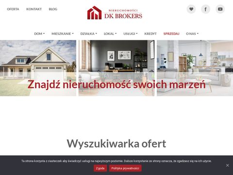 Dkbrokers.pl - domy działki i mieszkania Rzeszów