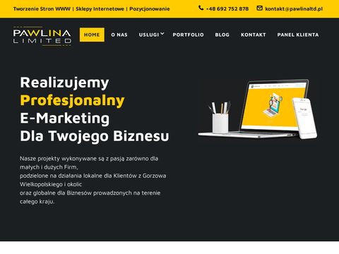 Pawlinaltd.pl agencja interaktywna Gorzów