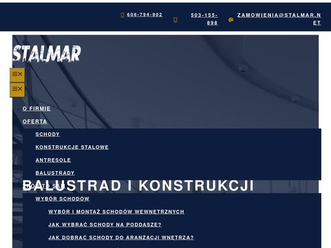 Stalmar.net schody konstrukcje stalowe