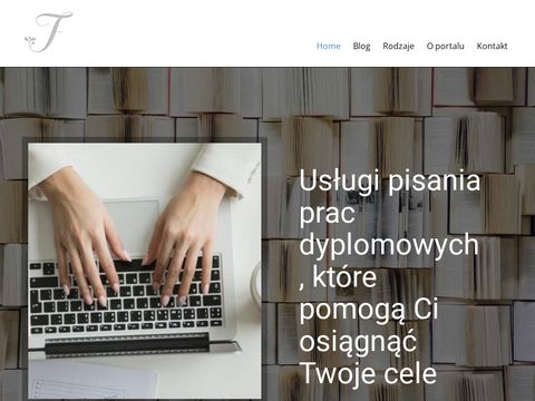 Tekstagregator.pl wspieramy pisanie prac