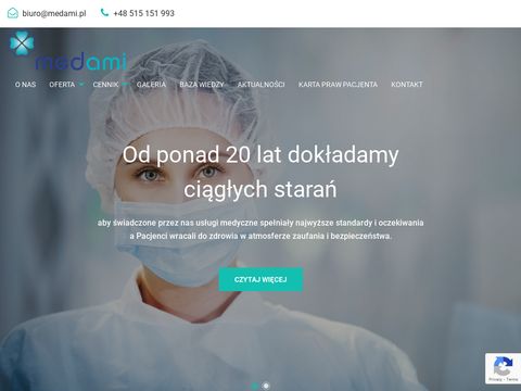 Medami.pl - usługi pielęgniarskie i lekarskie