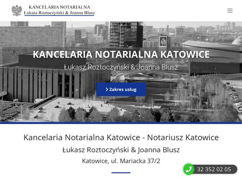 Roztoczynski.org - notariusz Katowice