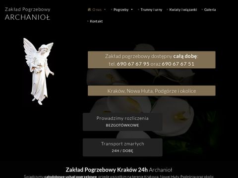 Archaniol.com.pl zakład pogrzebowy Kraków