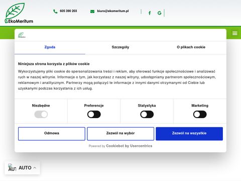 Ekomeritum.pl pozwolenia na emisję gazów i pyłów