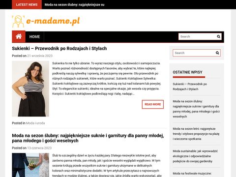 E-madame.pl - portal dla kobiet