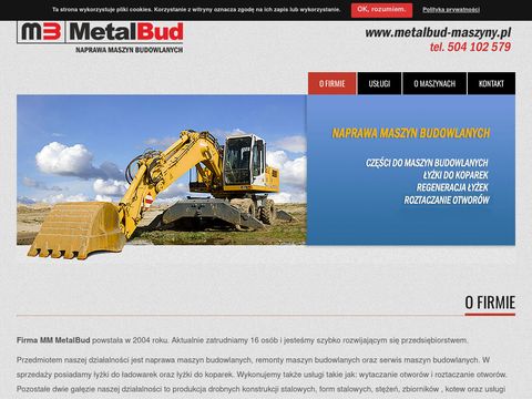Serwis maszyn budowlanych - MM MetalBud