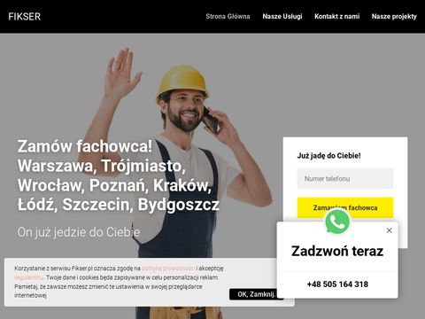 Fikser.pl zamów fachowca w 2 minuty