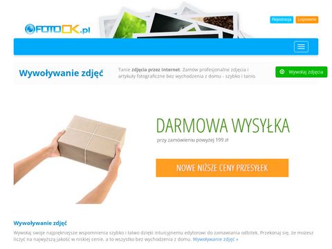 Fotook.pl wywoływanie zdjęć i odbitki cyfrowe