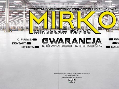 Mirko-bud.pl wylewki