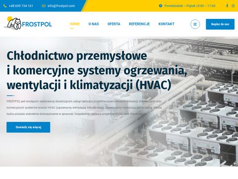 Frostpol.com.pl klimatyzacja i wentylacja Poznań