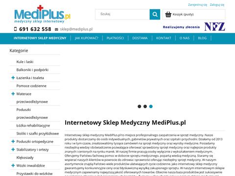 Mediplus.pl materac przeciwodleżynowy