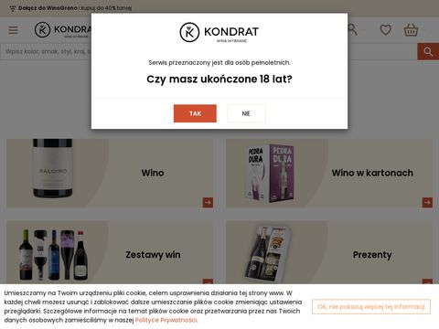 Marekkondrat.pl sklep z winem