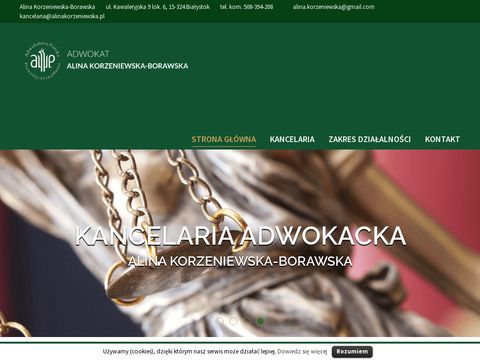 Alinakorzeniewska.pl - adwokat Białystok
