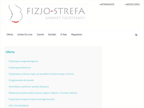 Fizjo-strefa.pl to czas dla Twojego zdrowia