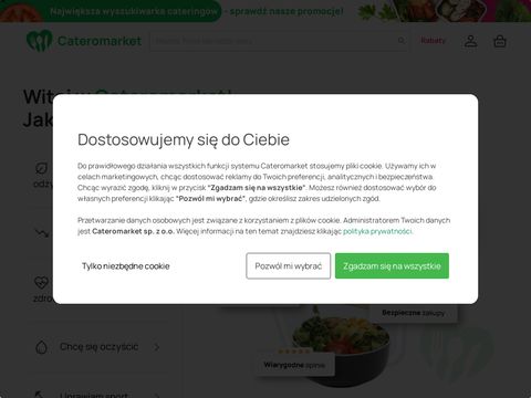 Cateromarket.pl - wyszukiwarka cateringów