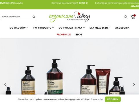 Organicznewlosy.pl kosmetyki Insight sklep