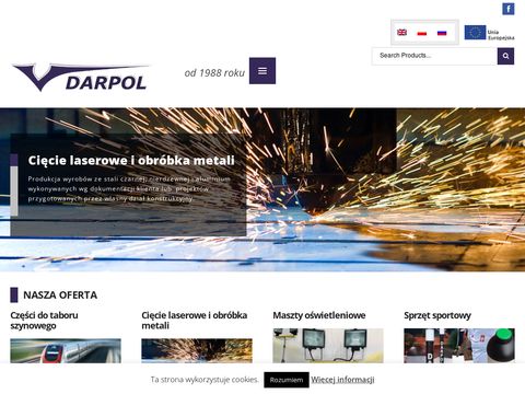 DarPol Bydgoszcz - laserowe cięcie metali