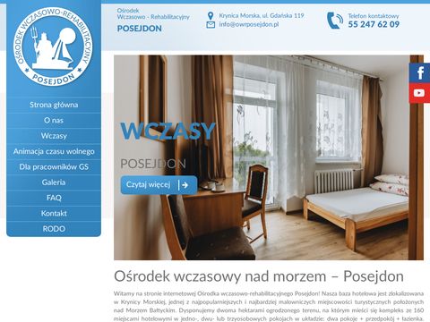 Owrposejdon.pl ośrodek rehabilitacyjny