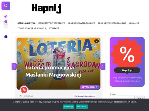 Hapnij.pl - konkursy z nagrodami