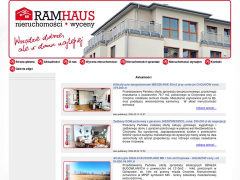 Ramhaus nieruchomości gmina Chojnów