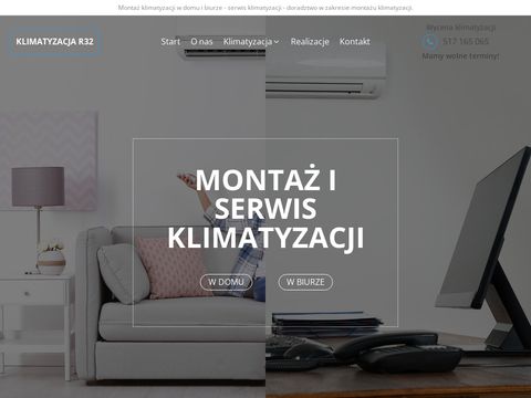 Klimatyzacja-r32.pl - serwis Warszawa
