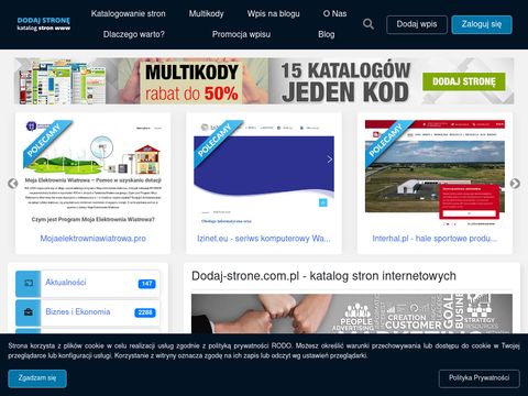 Dodaj-strone.com.pl - katalog stron