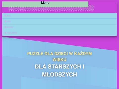 Puzzledladzieci.com.pl twoje układanki graj